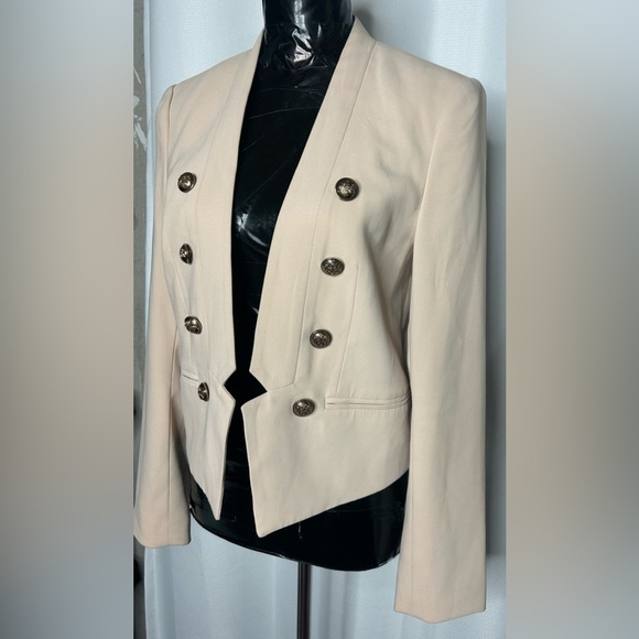 Forever 21 Miltary Inspired Open front Blazer Jacket - Picture 4 of 6